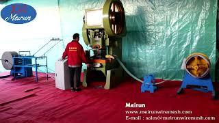 High Quality Common Speed Razor Wire mesh Stripping Making Machine from Meirun