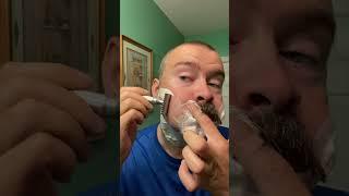 ASMR Muhle R41 3 piece razor shave #shorts