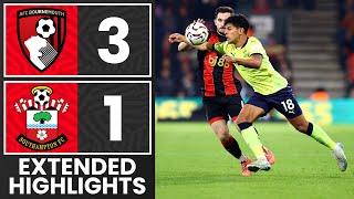 EXTENDED HIGHLIGHTS: Bournemouth 3-1 Southampton | Premier League