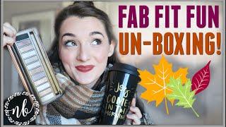 FAB FIT FUN Unboxing | The Fall Box 2016