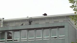Auf den Dächern Hannovers - Sniper im Einsatz - aufgenommen am Steintor