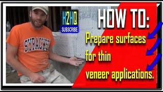 How to prepare surfaces for thin veneer applications