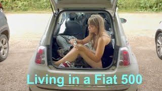 Living in a Fiat 500 ...