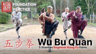 五步拳 · Wu Bu Quan (5 Stances Beginner Form / 1. Section)