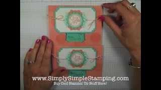 Simply Simple FLASH CARD Chalk Talk Thanks by Connie Stewart