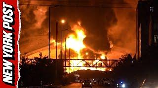 'Tehran is burning': Oil depot in Iran explodes in flames