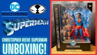 McFarlane Toys Christopher Reeve Superman (1978) Unboxing!