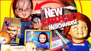 MY NEW CHUCKY DOLL CHILD'S PLAY HAUL!! CHUCKY SEASON 2 BOX SET & DVD!! CHUCKY DOLL PLUSH & MORE!!