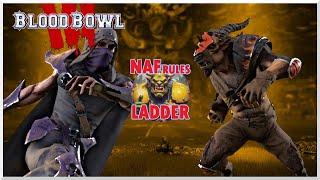 Blood Bowl 3 - NAF Ladder - Jimmy Fantastic (Dark Elf) vs Galentio (Chaos)