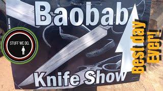 The Boabab knife show at Jan se skuld. Custom knives from South Africa.