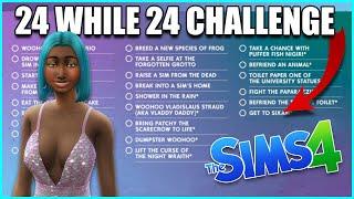 The Sims 4 - 24 WHILE 24 CHALLENGE! #1