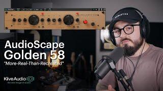 AudioScape Golden58 Tube Preamp | Quick Plugin Overview! | Kiive Audio