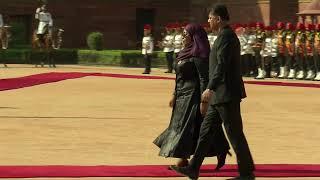 Ceremonial Reception of Ms. Samia Suluhu Hassan, President of Tanzania at Rashtrapati Bhavan