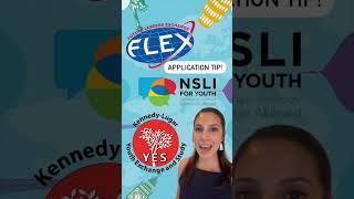  Study Abroad FOR FREE: FLEX Abroad (Future Leaders Exchange Abroad Program) #shorts