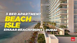 Amazing 3 Bed Apartment in Beach Isle, Emaar Beachfront - Dubai