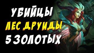  УБИЙЦЫ ЛЕС ДРУИДЫ  TEAMFIGHT TACTICS / TFT LOL / ТФТ