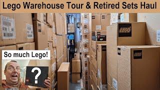 Lego Warehouse Tour & Retired / Retiring Lego Haul