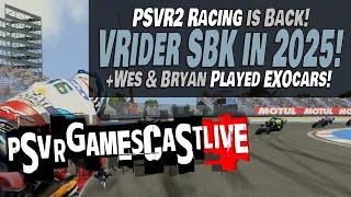 VRIDER SBK Announced for PlayStation VR2 | We Played EXOCars! | PSVR2 GAMESCAST LIVE