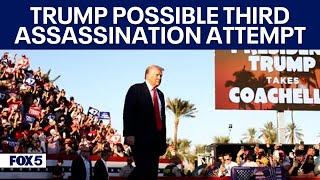 Trump third assassination attempt thwarted in California