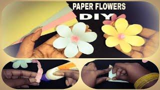 paper flower making  || paper flowers|| Origami ||  折り紙