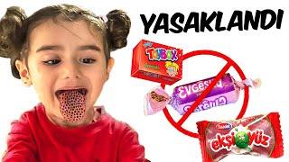 YASAKLANMIŞ TEHLİKELİ ŞEKERLERİ DENEDİK !? @GamzeKarta @Cerenyaldz