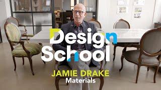 How To Mix Materials In Your Home with Designer Jamie Drake I Design School I HB