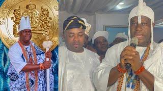 LIVE: MASSIVE FIREWORKS DISPLAY AT OONI OF IFE 50TH BIRTHDAY PARTY1- SO BEAUTIFUL TO WATCH