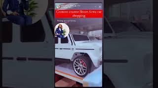 content creator shonarwa car shopping