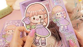 ASMR Cute Stationery Haul : Journaling Scrapbooking Item Unboxing