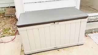 LIFETIME 60186 Heavy Duty Outdoor Storage Deck Box Review