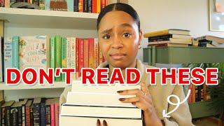 all the books I HATED reading this year 