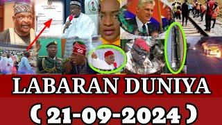 #LABARAN DUNIYA NA SAFIYAR YAU #ASABAR 21/09/2024 #AREWA RADIO #AFRICA HAUSA TV #BBC HAUSA