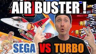 BATTLE of the SHMUPS - AIR BUSTER - Sega Mega Drive (Genesis) vs TurboGrafx