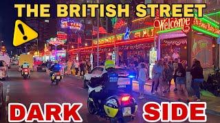 The DARK side of the BRITISH Street in Benidorm! 🪩