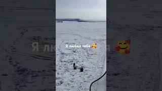 #енисей#река#снегоход#снег