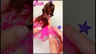 Barbie Doll Makeover #shorts #barbie #craft #doll #trending #viral #diy