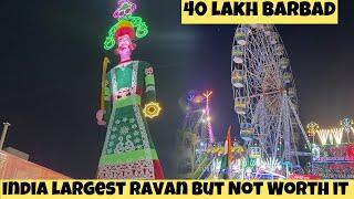 Dusshera Vlog||Dwarka Sec 10 Mela ||india Largest Ravan 211 Ft||40 lakh barbaad||