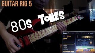 GUITAR RIG 5 software - 80s Rock tones