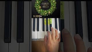 Carol of the Bells  (PIANO TUTORIAL) EASY Piano Fácil Con Números