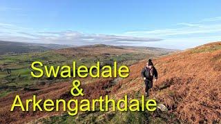 Swaledale and Arkengarthdale from Reeth.