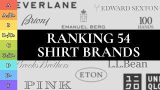 Ranking Men's RTW Shirts (54 BEST & WORST Menswear Brands!)