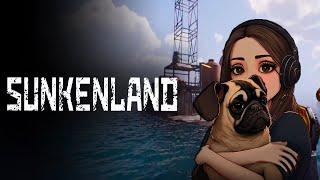 СТРОИМ БАЗУ В Sunkenland И ПЫТАЕМСЯ ВЫЖИТЬ. G1DEON, KINDER PLAY