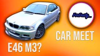 BMW E46 M3 HUNTING & FORDAILY CAR MEET | VLOG