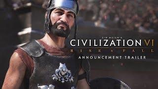 Civilization VI: Rise and Fall Expansion Announcement Trailer