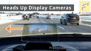 Heads Up Display with Dual Side cameras & Rear camera - HUDWAY Drive 3 camera HUD upgrade review