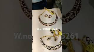 Anmol Jewellers dehli priumam quality Kundan meena set wholesalers W.no.9312835261 shipping ️