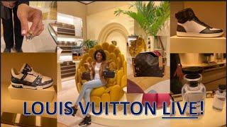 LOUIS VUITTON LIVE! LET'S TALK SIDE TRUNK BAGS! COLLECTOR BAGS! MEN'S OPEN HOUSE! #kbotlv 