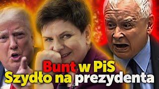 Bunt w PiS. Szydło na prezydenta. Nie zgadzają się na dyktat Kaczyńskiego, jego władza słabnie.