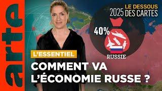 Russie : l'économie et la guerre | L'Essentiel du Dessous des Cartes | ARTE
