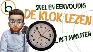 Leer de Klok Lezen in 7 Minuten! | Leuke en Gemakkelijke Uitleg voor Basisschoolleerlingen